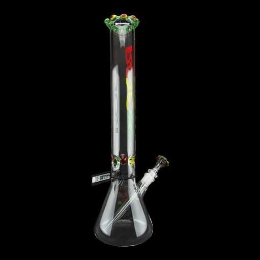 Roor Beaker Rasta Crown 18 Inch 04