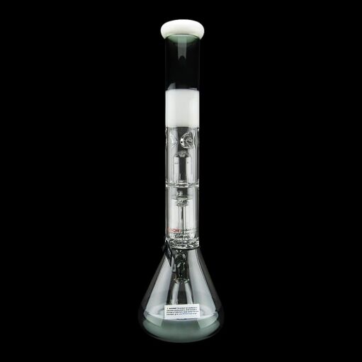 Roor Tech Fixed Beaker Barrel Perc 18 Inch Smokey Grey 03
