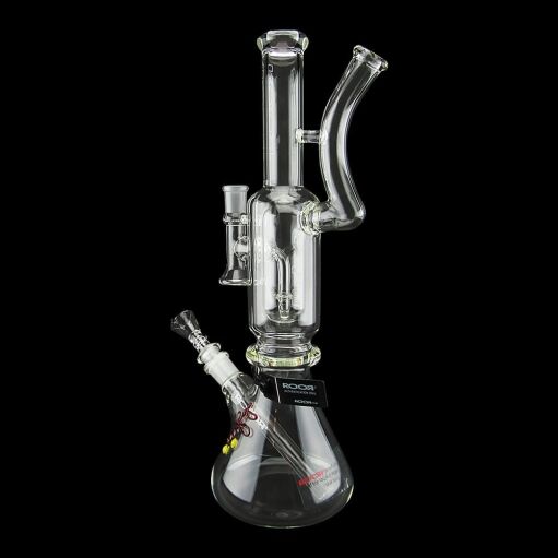 ROOR X Eleven30 2-in-1 15" Mini Beaker Water Pipe & Dab Rig - 002