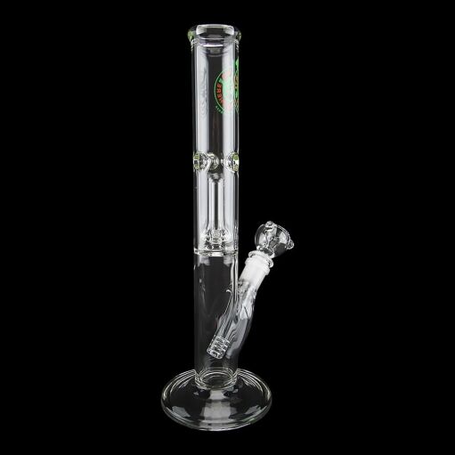 12.5" Single Showerhead Perc Straight Tube Water Pipe - 04