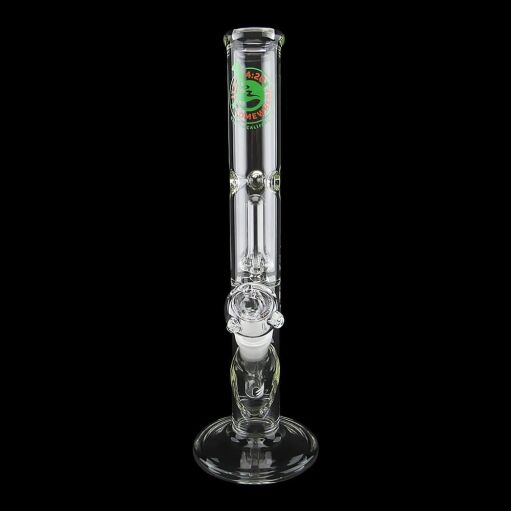 12.5" Single Showerhead Perc Straight Tube Water Pipe - 07