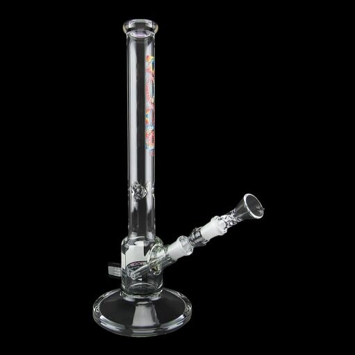 Roor 14″ Snapper Bong 32x4mm With Ice Pinch - Tie-Dye 06