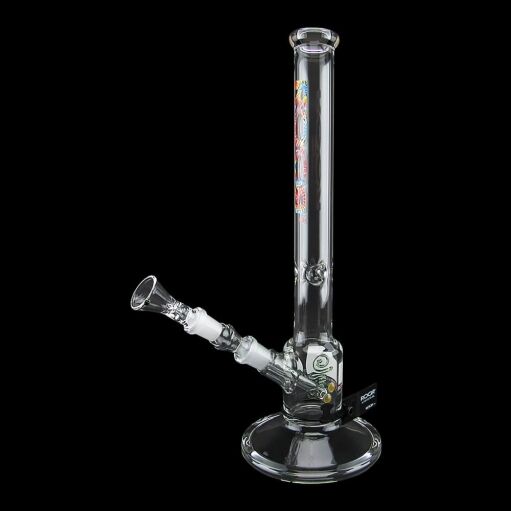 Roor 14″ Snapper Bong 32x4mm With Ice Pinch - Tie-Dye 08