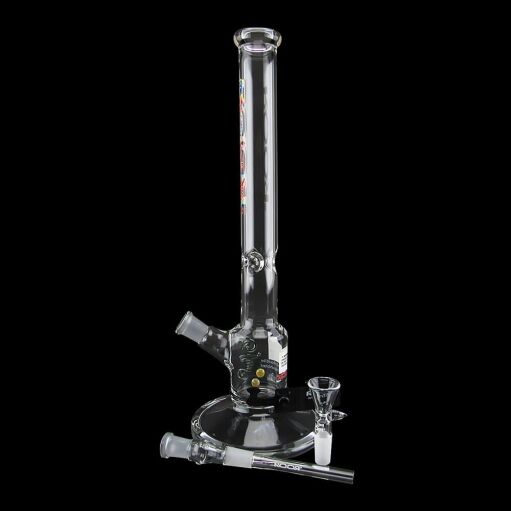 Roor 14″ Snapper Bong 32x4mm With Ice Pinch - Tie-Dye 09