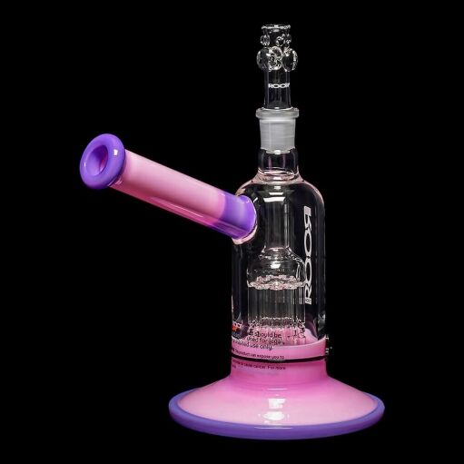 ROOR Tech Fixed 8" 10-Arm Tree Bubbler - Pink & Purple - 08