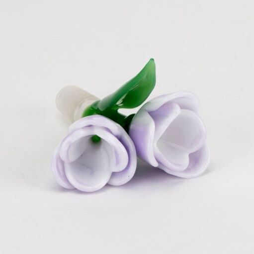 Empire Glassworks 14mm Male Bowl Lavender Tulip 02