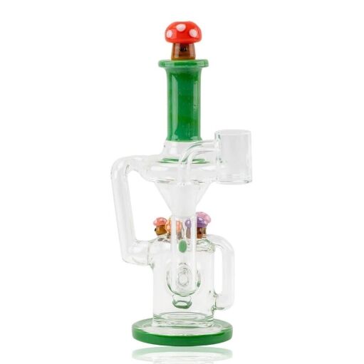 Empire Glassworks Mini Recycler Rig Mushroom - 01