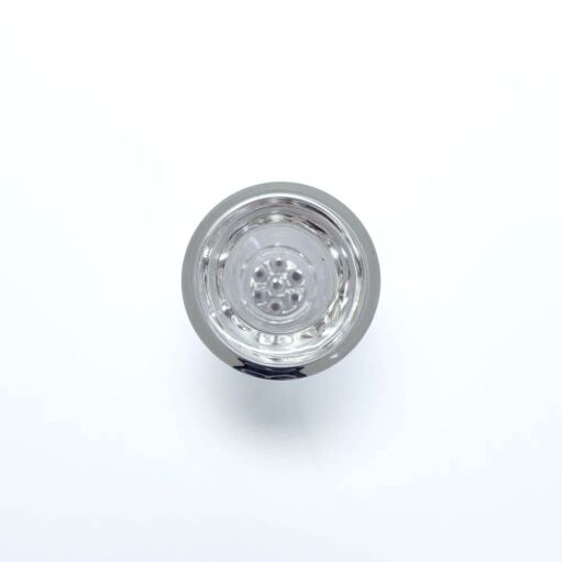 Phaedhaus Glass Bowl w/ 7-Hole Filter - 14mm - Top View