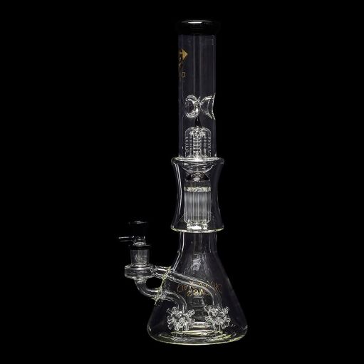 Diamond Glass Sea Mine Beaker Water Pipe - 05