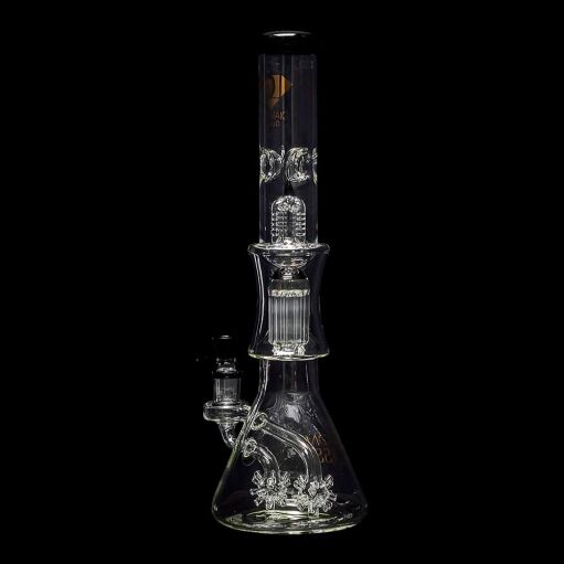 Diamond Glass Sea Mine Beaker Water Pipe - 06