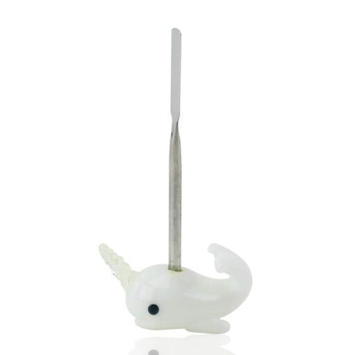 Empire Glassworks Radioactive Narwhal Dabber - 01