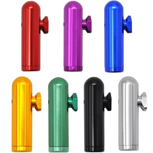 Premium Machined Aluminum Snuff Bullet "The Dome" - 01