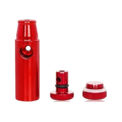 Premium Machined Aluminum Snuff Bullet "The Rocket" - 03