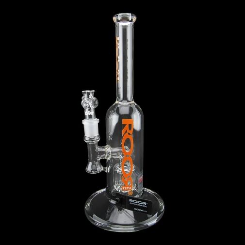 ROOR Tech 12" Fixed Stemless Barrel Bubbler - Orange