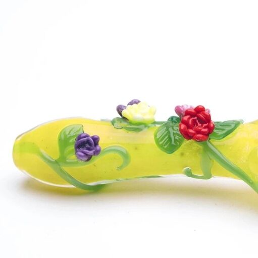 Empire Glassworks Sunshine Garden Small Hand Pipe - 03