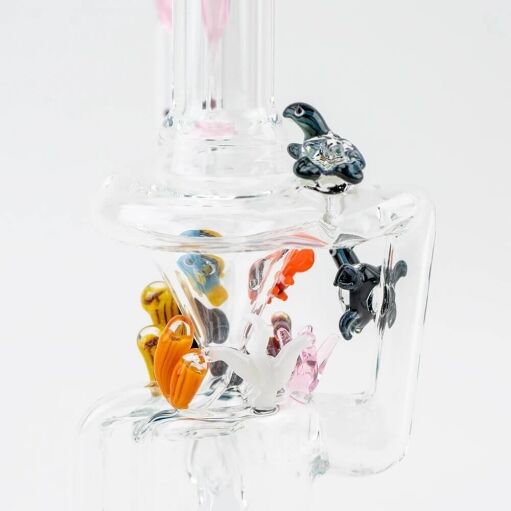 Empire Glassworks Mini Recycler Rig East Australian Current - 02