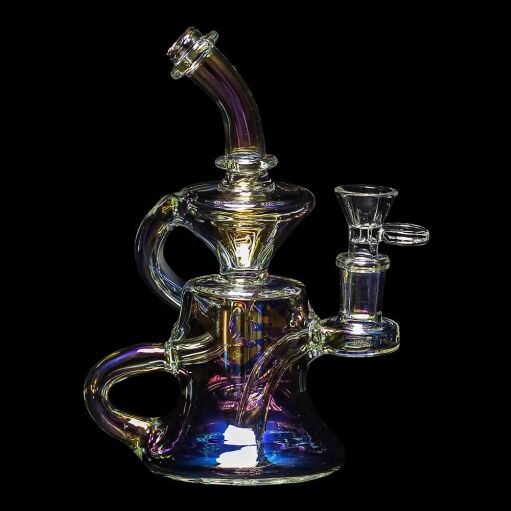 Diamond Glass Bottles Recycler - Fumed - 01