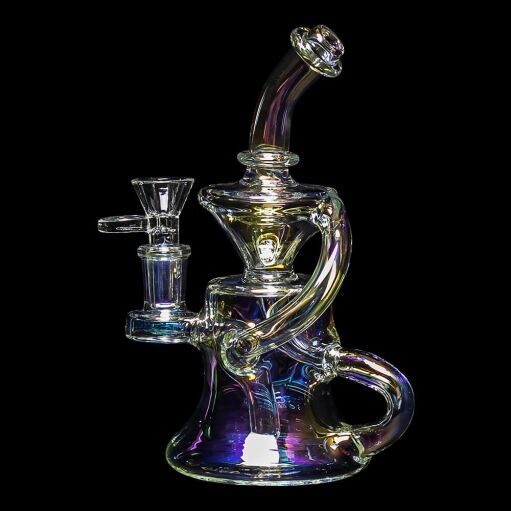 Diamond Glass Bottles Recycler - Fumed - 04