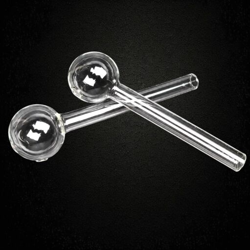8" Jumbo Glass Oil Burner Pipe - 02