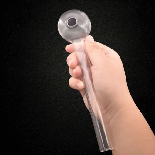 8" Jumbo Glass Oil Burner Pipe - 05
