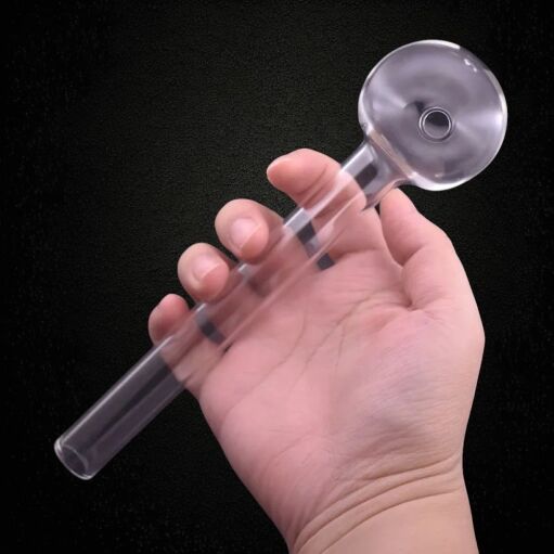 8" Jumbo Glass Oil Burner Pipe - 06