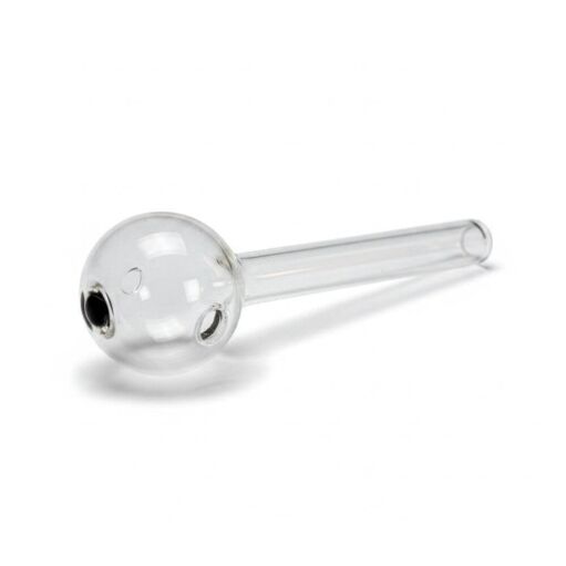 Black Dot Thick Glass Oil Burner Pipe - 02