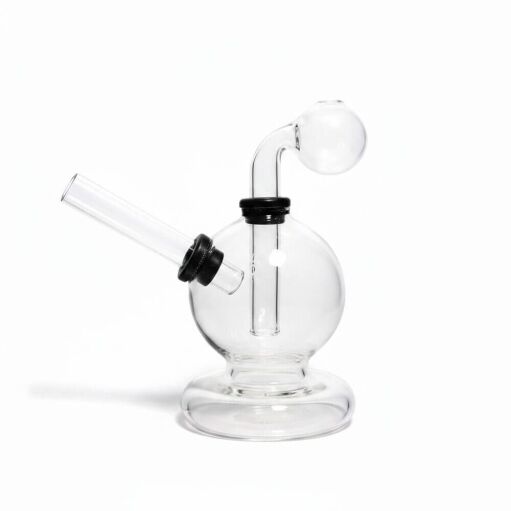 Clear Round Base Oil Burner Rig - 02