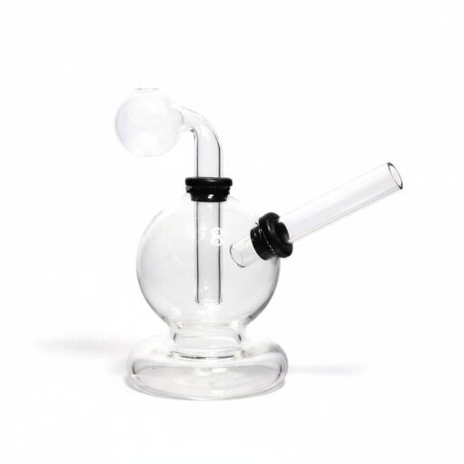 Clear Round Base Oil Burner Rig - 04
