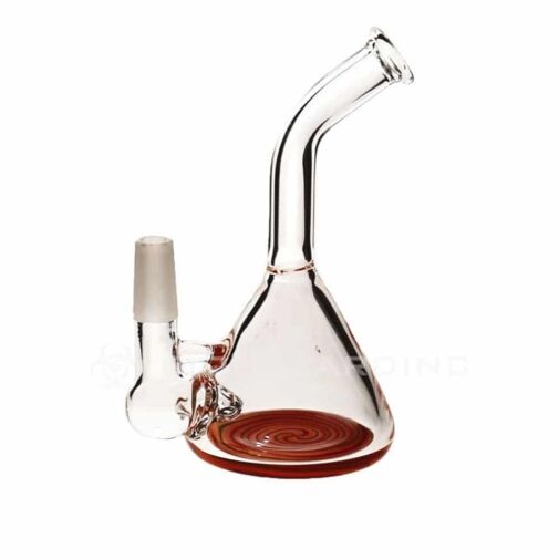 Bio Hazard 4" Reversal Beaker Mini Dab Rig 10mm - Assorted Colors / 2