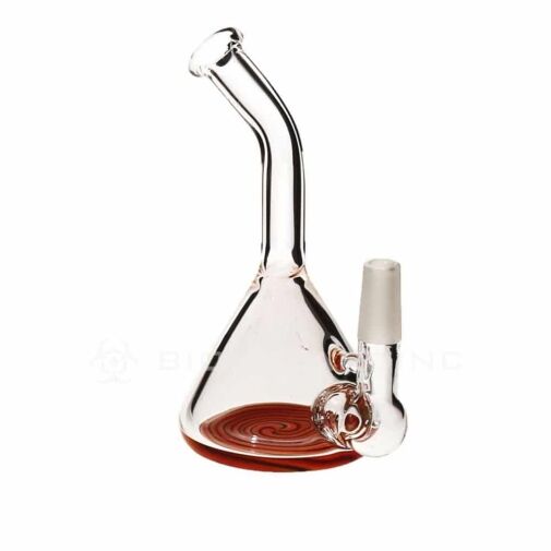 Bio Hazard 4" Reversal Beaker Mini Dab Rig 10mm - Assorted Colors / 3