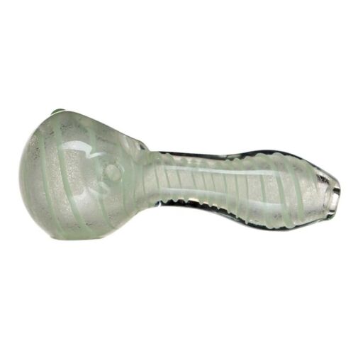 4:20 Generic Label 3.5" Glow-in-the-Dark Spiral Hand Pipe - Assorted Colors / 2