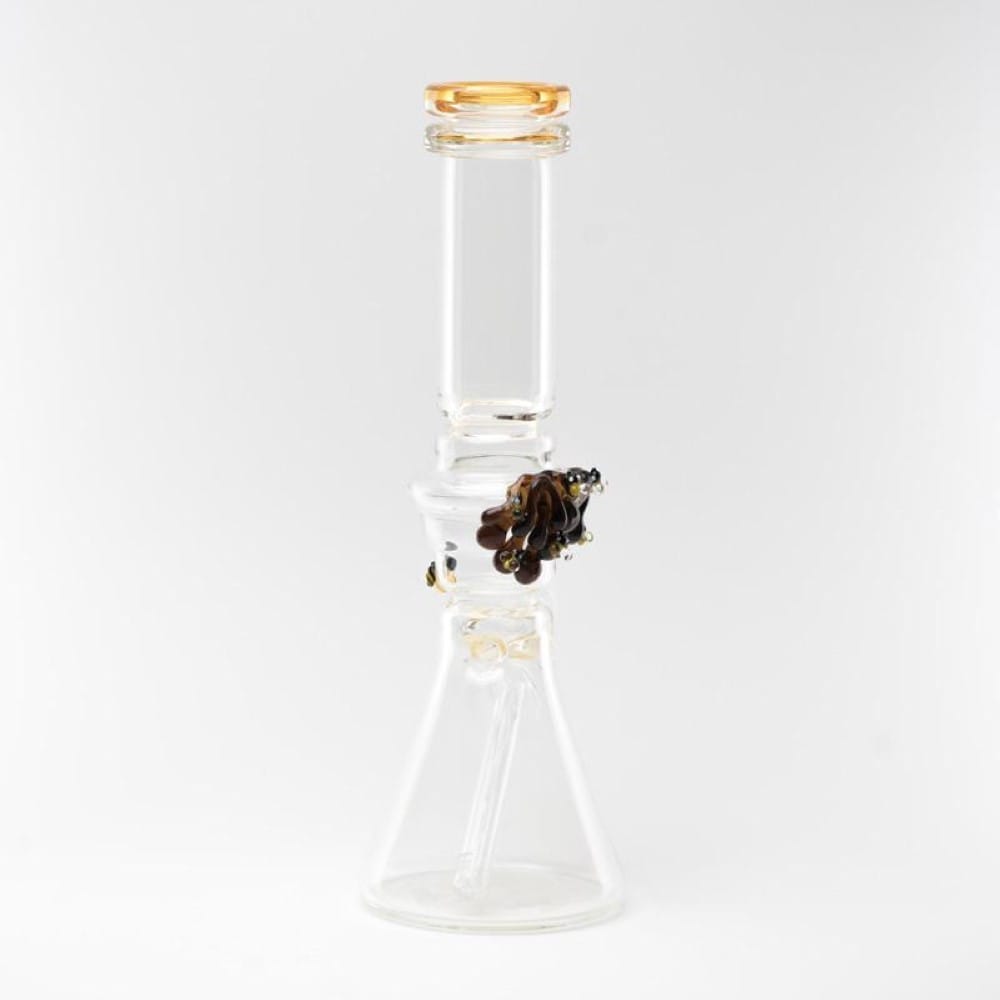 Empire Glassworks Honey Drip Beaker Flagship Water Pipe - 3