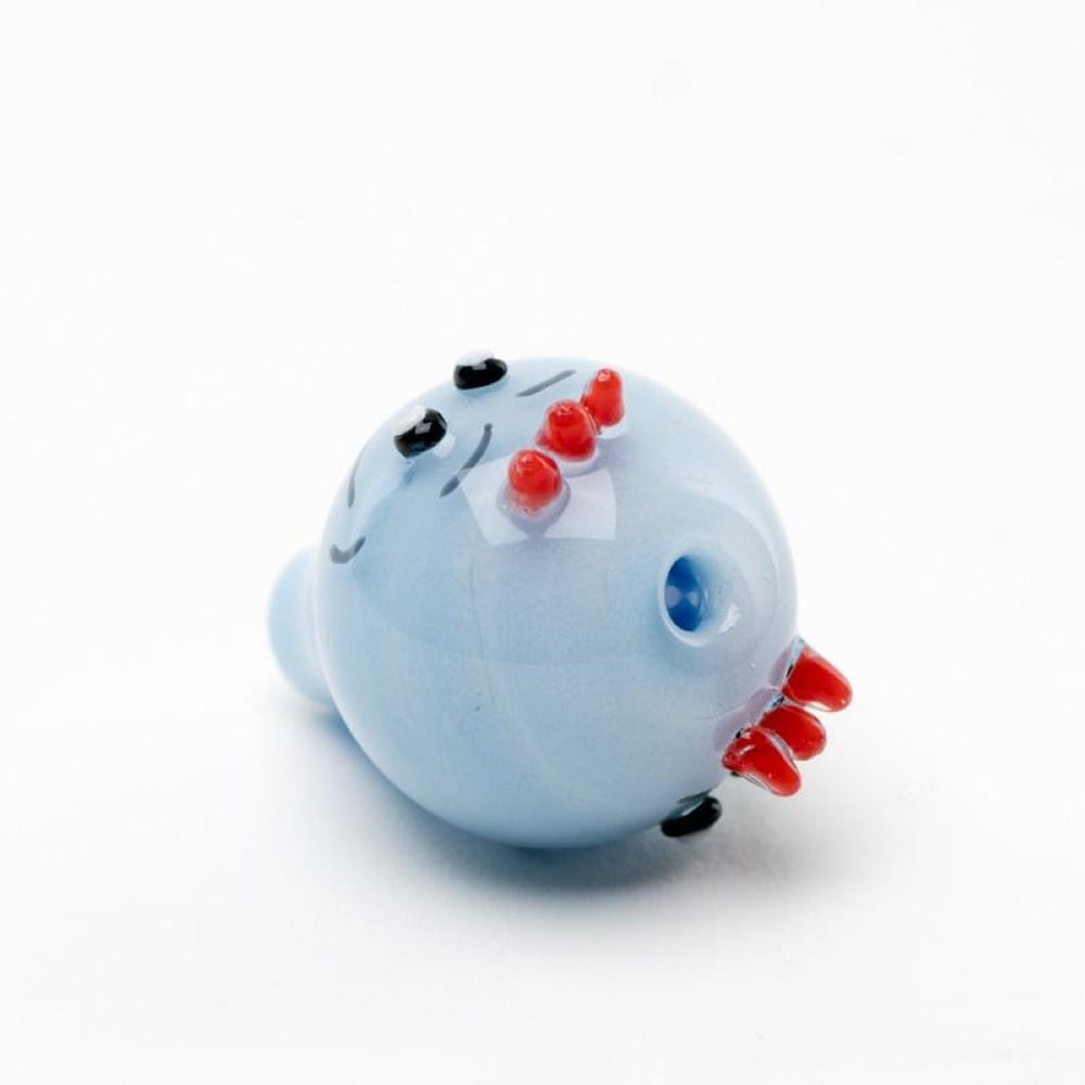 Empire Glassworks Puffco Peak Blue Twins Carb Cap - 6