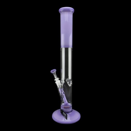 ROOR Custom Classic 18" Straight Water Pipe 50mm x 5mm - Purple - 004