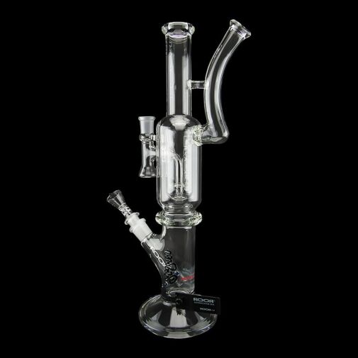ROOR X Eleven30 2-in-1 15" Mini Straight Tube Water Pipe & Dab Rig - 002