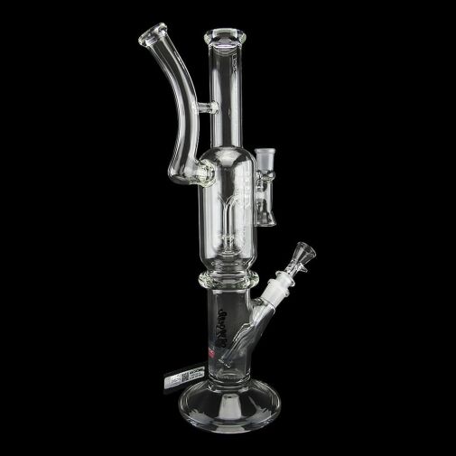 ROOR X Eleven30 2-in-1 15" Mini Straight Tube Water Pipe & Dab Rig - 004