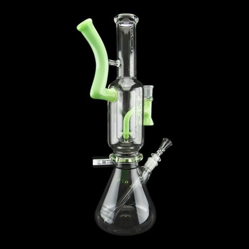 ROOR X Eleven30 2-in-1 16″ Beaker Water Pipe/Dab Rig – Mint Green - 004