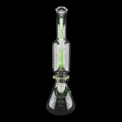 ROOR X Eleven30 2-in-1 16″ Beaker Water Pipe/Dab Rig – Mint Green - 007