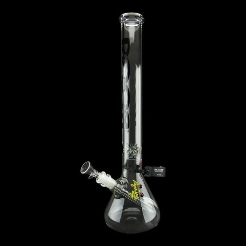 ROOR Classic Beaker 18" Bong 45mm x 5mm - Black 08