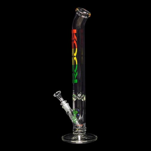 ROOR Classic 18" Straight Tube Bent Neck "Rasta" 02
