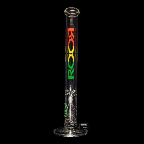 ROOR Classic 18" Straight Tube Bent Neck "Rasta" 03
