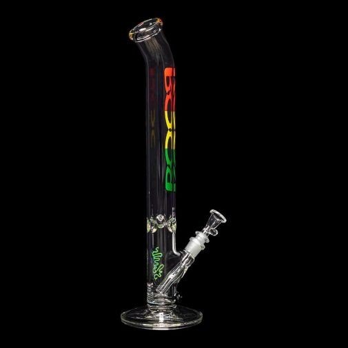 ROOR Classic 18" Straight Tube Bent Neck "Rasta" 04