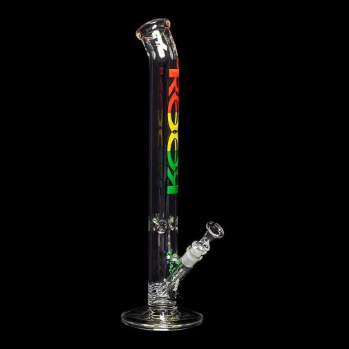ROOR Classic 18" Straight Tube Bent Neck "Rasta" 06