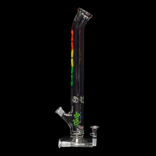 ROOR Classic 18" Straight Tube Bent Neck "Rasta" 09