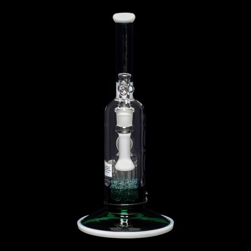 ROOR Tech 12″ Fixed Stemless Bubbler – Jade & White 07