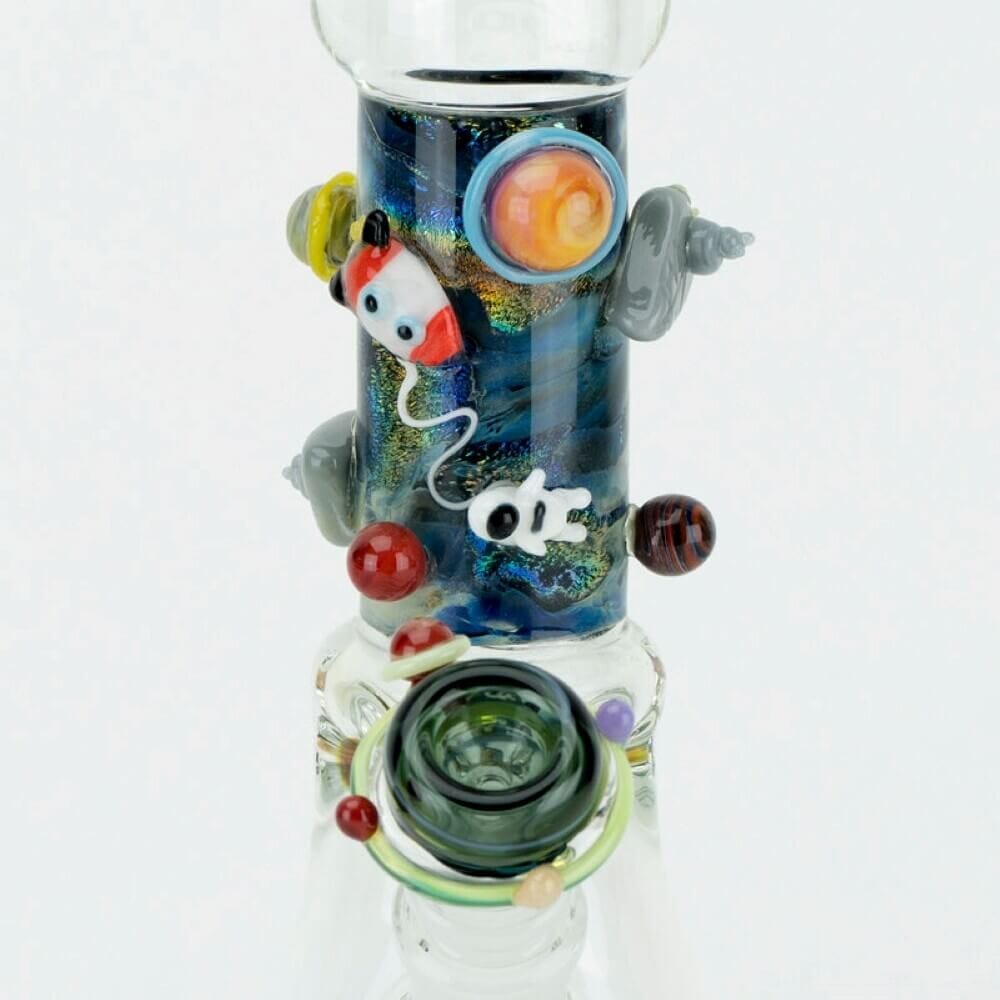 Empire Glassworks Across The Universe Beaker Water Pipe 05