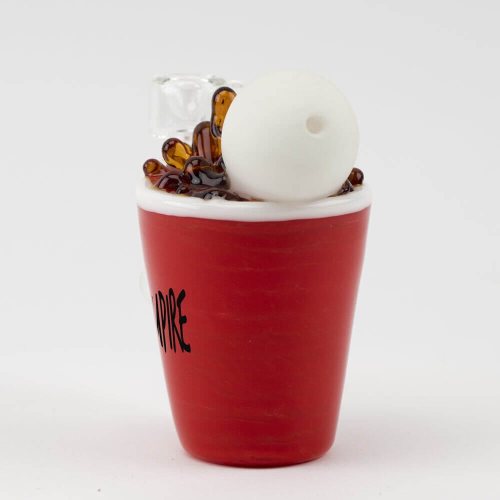 Empire Glassworks Beer Pong Mini Water Pipe 02