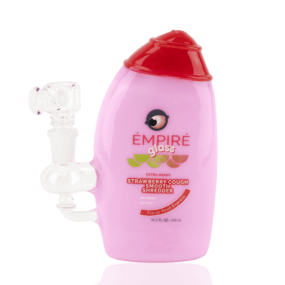 Empire Glassworks Mini Water Pipe Strawberry Cough Shampoo 01