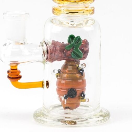 Empire Glassworks Save The Bees Mini Water Pipe 04