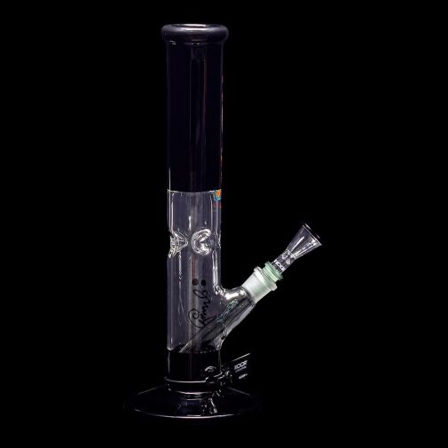 ROOR Custom Classic 14" Straight Water Pipe 50mm x 5mm - Black - 05
